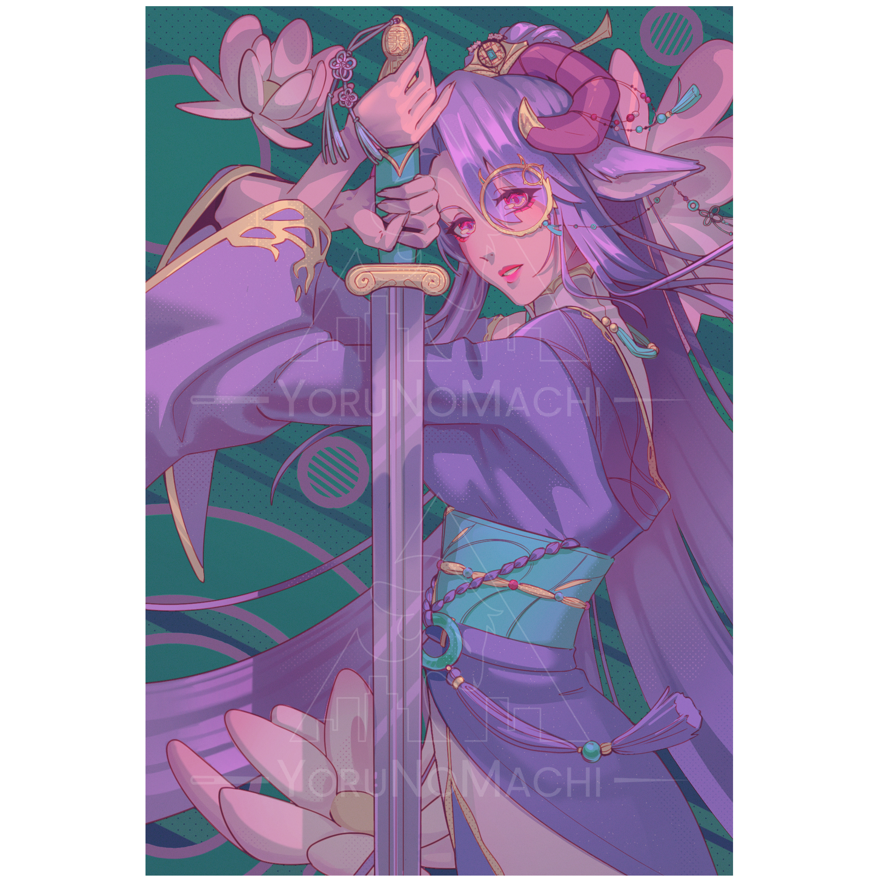 Lucien Sword Print